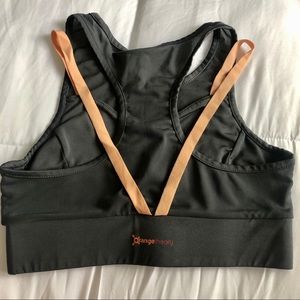 Orangetheory High Neck Mesh Sports Bra